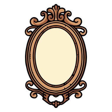Arkaplanda izole edilmiş düz çizgi sanat tarzında vintage logo