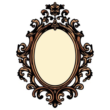 Arkaplanda izole edilmiş düz çizgi sanat tarzında vintage logo