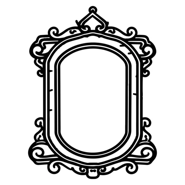 Logotipo Vintage Estilo Arte Línea Plana Aislado Sobre Fondo — Vector de stock