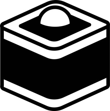 Siyah arka planı olan bir suşi rulosu. Suşi böreği, Asya yemeklerinin ana odak noktasıdır.