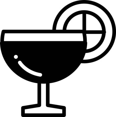 Üstünde bir dilim limon olan bir bardak.