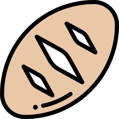 Ekmek rulosunun siyah beyaz çizimi. Ekmek rulosu görüntünün ana odak noktasıdır ve elmas deseni çizime bir doku ve derinlik hissi ekler.