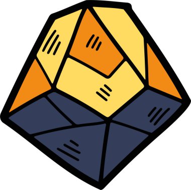 Sanat tarzında çizilmiş kaya ve minerallerin çizdiği bir el..