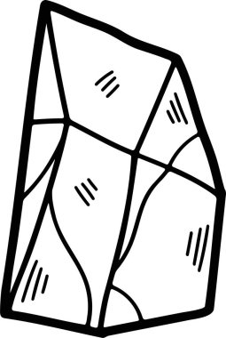 Sanat tarzında çizilmiş kaya ve minerallerin çizdiği bir el..