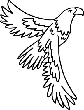 Siyah gagalı ve ayakları havada uçan bir kuş. Kuş gagasında bir dal tutuyor.