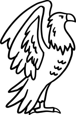 Siyah gagalı ve ayakları havada uçan bir kuş. Kuş gagasında bir dal tutuyor.