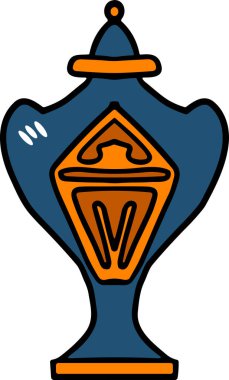 Üzerinde yaprak tasarımı olan bir kupa. Kupa siyah ve beyaz.