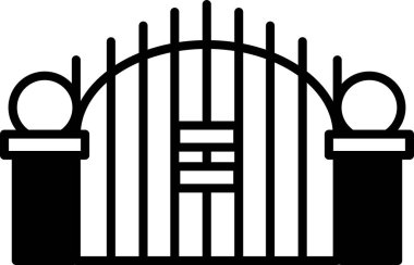 Üzerinde beyaz bir top olan siyah beyaz bir kapı. Kapı metalden yapılmış ve üzerinde bir tasarım var.