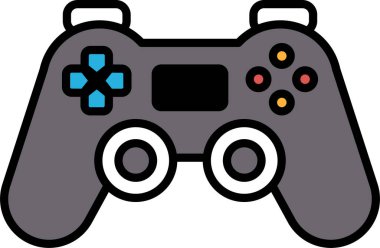 Bir video oyun kontrolörünün siyah beyaz görüntüsü. Denetleyicinin siyah-beyaz renk şeması var ve bir çift gözlüğe benzemesi için tasarlandı. Kumandanın üstünde iki düğme var.