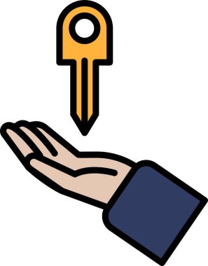 Üzerinde küçük bir daire olan anahtarı tutan bir el. Araba ya da evin anahtarı gibi önemli bir şey alma ya da verme kavramı. Sahne pozitif ve canlandırıcı.