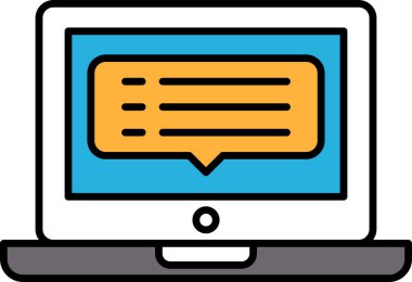 Üzerinde mesaj olan bir dizüstü bilgisayar ekranı. Mesaj yabancı bir dilde. Laptop açık ve ekran siyah beyaz.