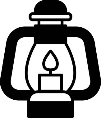 Satır simgesi biçiminde bir lamba