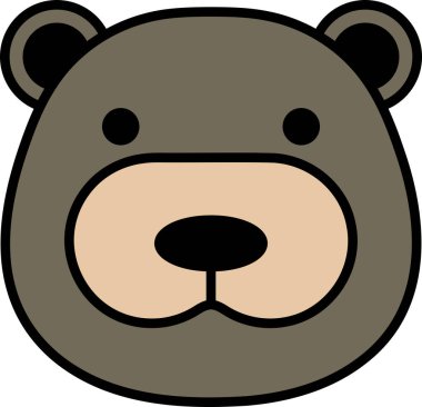 Satır simgesi biçiminde bir ayı