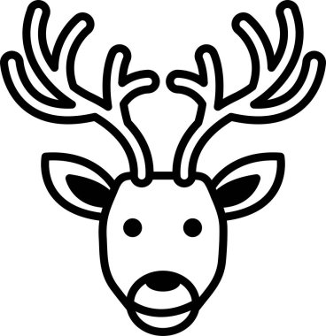 Simge biçiminde bir geyik