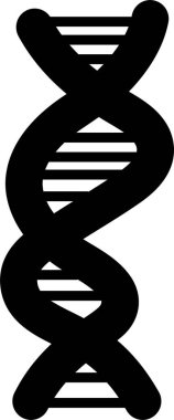 Bir DNA ipliğinin siyah beyaz görüntüsü. Görüntü basit ve minimalistik, DNA yapısına odaklı. Siyah ve beyaz renk şeması bir zamansızlık hissi ekler