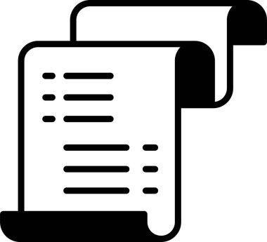 Çizgi roman tarzı bir fiş çizimi.