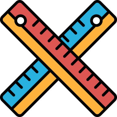 Çizim tarzında çapraz cetvellerin çizimi