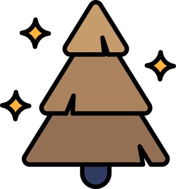 Üzerinde yıldız olan bir ağaç ve altında da bir yıldız. Ağaç yaşamın ve büyümenin sembolüdür ve yıldızlar güzelliği temsil eder.