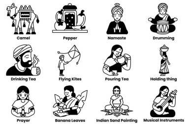 Hint kültürü kavramındaki çizimler bir çizgi şeklinde.