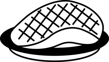 Sıralı kızarmış ördek eti tasviri