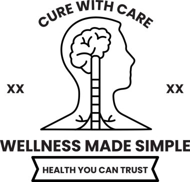 Klinik ve eczane kavramının çizimi