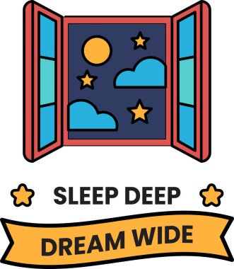 Uyku konsepti ve hizada iyi uyku konsepti.