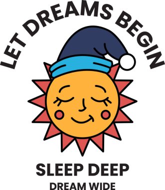 Uyku konsepti ve hizada iyi uyku konsepti.