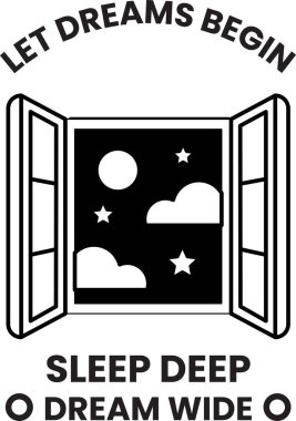 Uyku konsepti ve hizada iyi uyku konsepti.