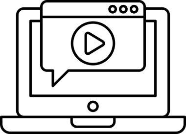 Video oynatan ve sohbet kutusu olan bir bilgisayar ekranı. Video, yeni bir yazılımın nasıl kullanılacağı üzerine bir derstir. Sohbet kutusu açık ve soru soran insanlardan gelen mesajlar var.