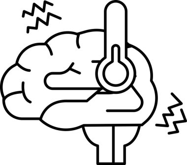 Ateşi olan bir beyinde termometre bulunur.