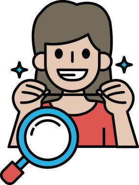 Bir kız gülümsüyor ve elinde bir diş fırçası tutuyor. Görüntü diş temizliği ve diş fırçalamanın önemiyle ilgili.