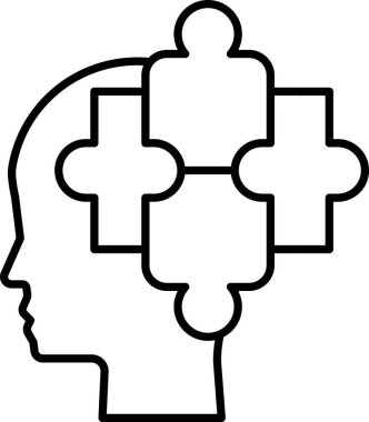 Arka planı olan bir yapboz parçası başlığı