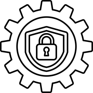 Arka planda teçhizatlı bir kilit ve anahtarın siyah beyaz görüntüsü. Güvenlik ve koruma kavramı