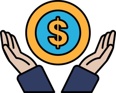 Bir dolar işareti tutan iki elin siyah beyaz görüntüsü. Para verme ya da alma kavramı, ve ruh hali cömertlik ve güvendir.