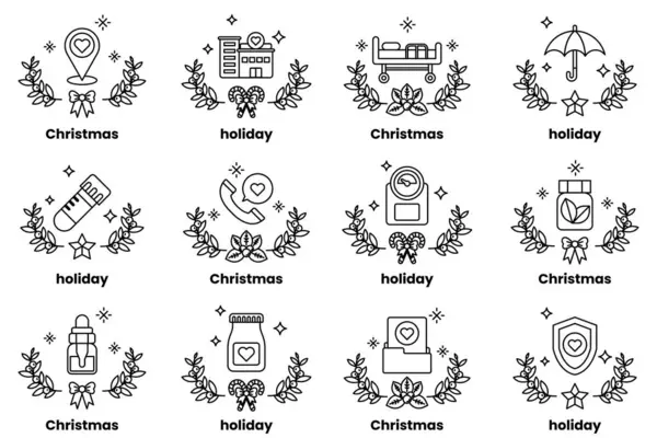 Sanat tarzında bir iş ve Noel tatili konsepti.