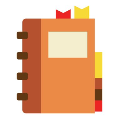 İzole edilmiş Sözlük Renk Simgesi