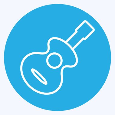 Simge Serenata. Sevgililer Günü sembolüyle ilgili. Mavi gözlü. Basit dizayn edilebilir. Basit resimleme