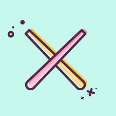 Simge Bilardo İşareti. Spor Malzemeleri sembolüyle ilgili. MBE tarzı. Basit dizayn edilebilir. Basit resimleme