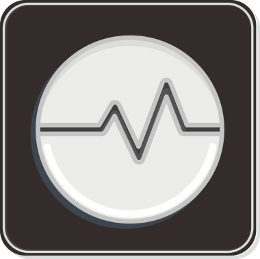 Icon Activity. related to Volunteering symbol. Glossy Style. Help and support. friendship