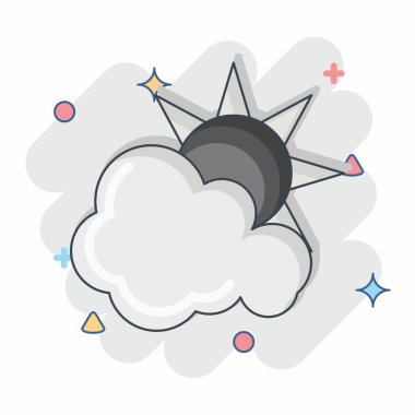 Simge Günü Zamanı. Çevre sembolüyle ilgili. Çizgi roman tarzı. Basit bir çizim. Koruma. Toprak. Temizle