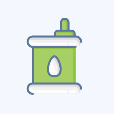 Icon Oil. related to Car Service symbol. Doodle Style. repairin. engine. simple illustration