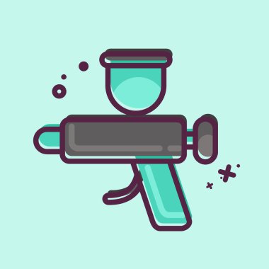 Icon Exterior. related to Car Service symbol. MBE Style. repairin. engine. simple illustration