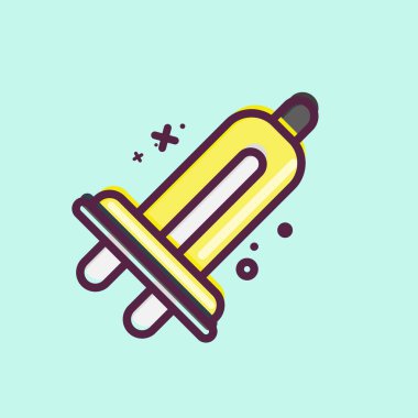 Icon Car Light. related to Car Service symbol. MBE Style. repairin. engine. simple illustration