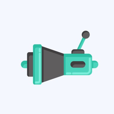 Icon Transmission. related to Car Service symbol. Flat Style. repairin. engine. simple illustration