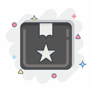 Icon Best Buy. related to Contactless symbol. Comic Style. simple design editable. simple illustration