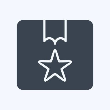 Icon Best Buy. related to Contactless symbol. glyph style. simple design editable. simple illustration