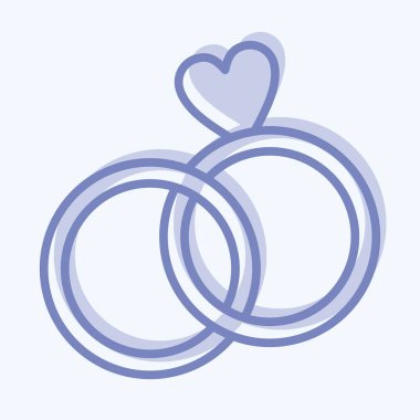 Simge halkası. Aile sembolü ile ilgili. Basit dizayn edilebilir. Basit resimleme