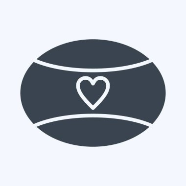 Simge sabunu. Berber dükkanı sembolüyle ilgili. Güzellik salonu. Basit resimleme