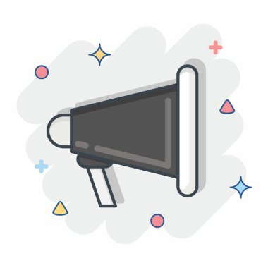 Simge Tanıtımı. Kara Cuma sembolüyle ilgili. Alışveriş. Basit resimleme