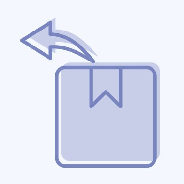 Simge Dönüyor. Kara Cuma sembolüyle ilgili. Alışveriş. Basit resimleme